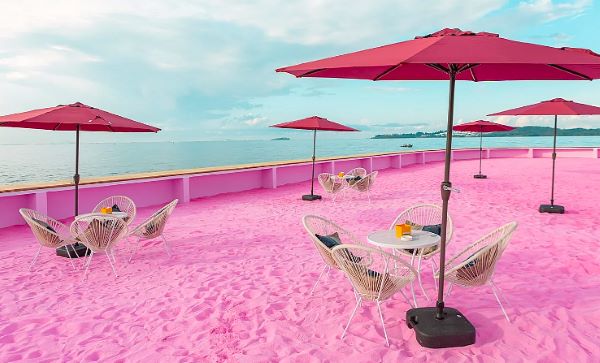 Tour Pasir Pink Blue Fire Batam